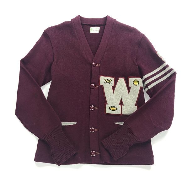 40’s Washington State University Cougars Sweater